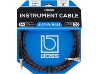 <b>BOSS BIC-10A CLASSIC</b> Cabo Audio Jack reto/angulado mono 3m Revestimento Malha <b>Garantia Vitalícia</b> <b>BOSS BIC-10A CLASSIC</b> Cabo Audio Jack reto/angulado mono 3m Revestimento Malha <b>Garantia Vitalícia</b>